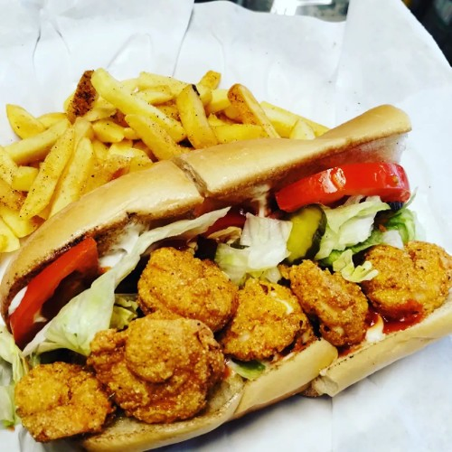 Shrimp Po-Boy.